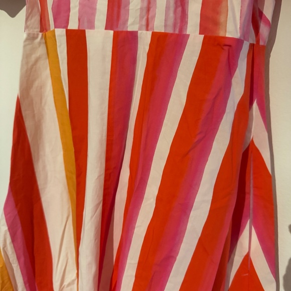 NWT SILVIA TCHERASSI Pavia Stripe Midi Dress - Picture 8 of 11